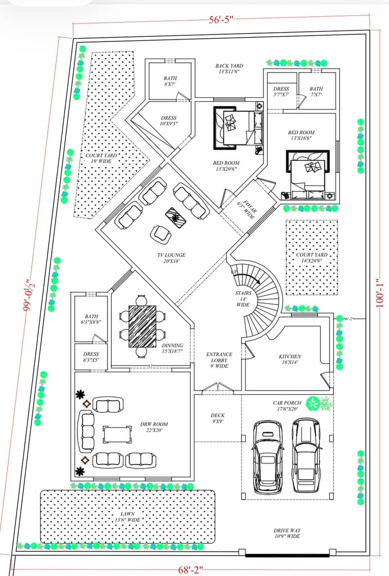 3D Visualization, 3D Rendering, 3D Modeling, 2D Floor Plans| Commercia 5