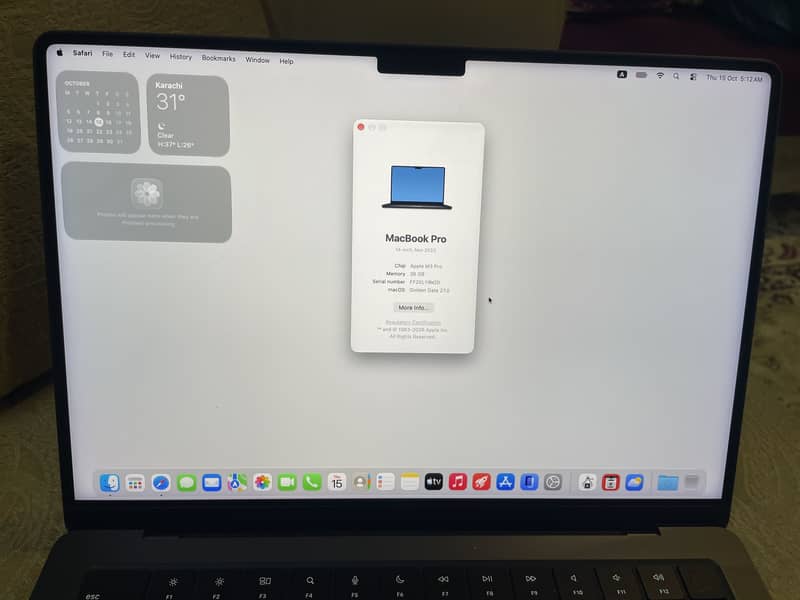 MacBook pro m3 pro chip 0