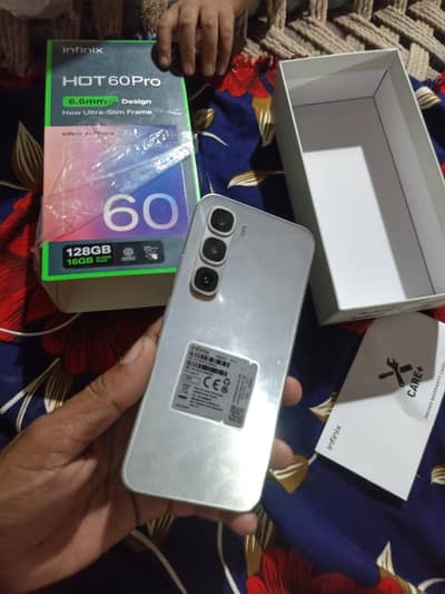 Infinix Hot 60 pro full box 8 mah warnti