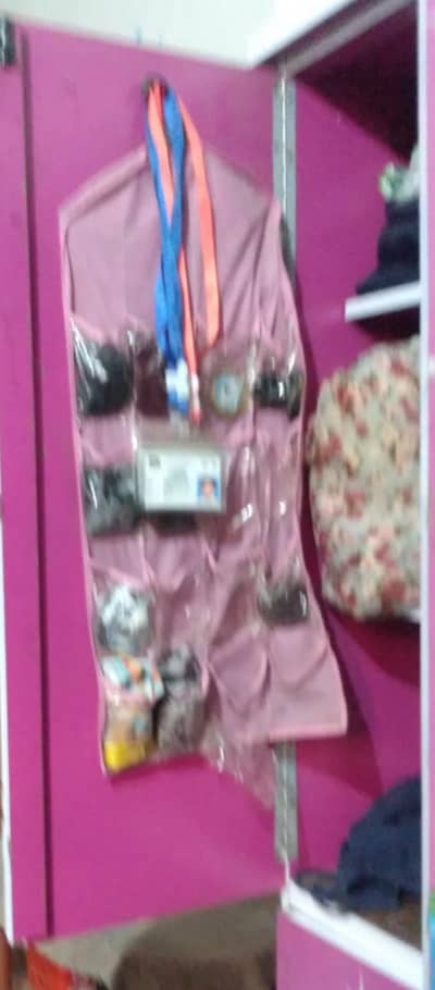 2 door baby's wardrobe
