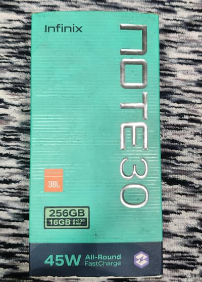 Infinix Note 30  8/256 with Box