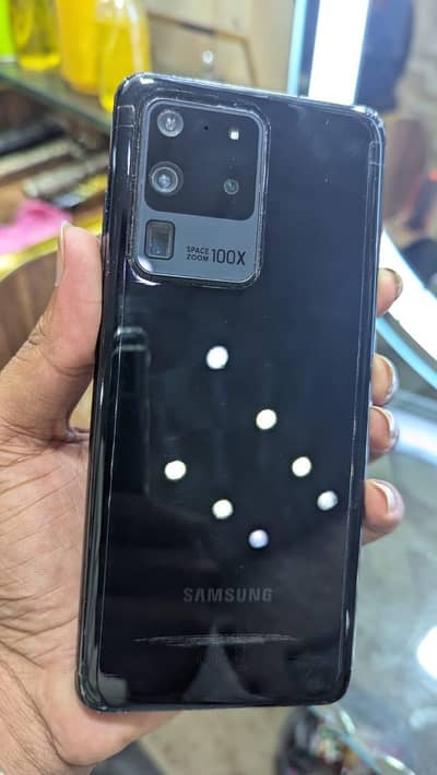 Samsung S20 Ultra" 12GB 128GB"2ual SIM " Read Add plzz" Finger okk