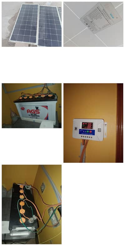 440W Solar System with 105Ah Battery & Charge Controller