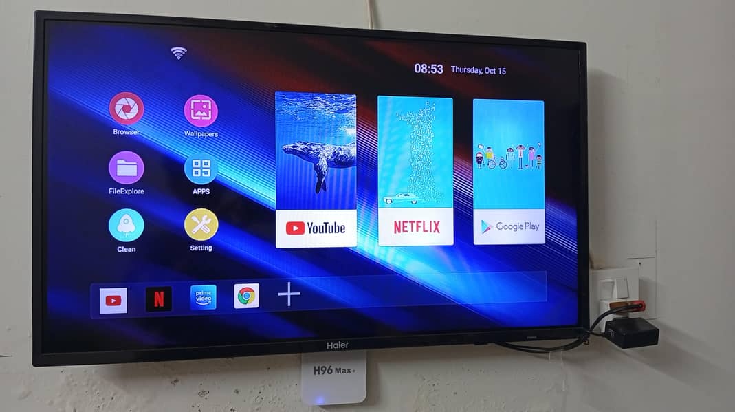 Haier LCD with android box 3