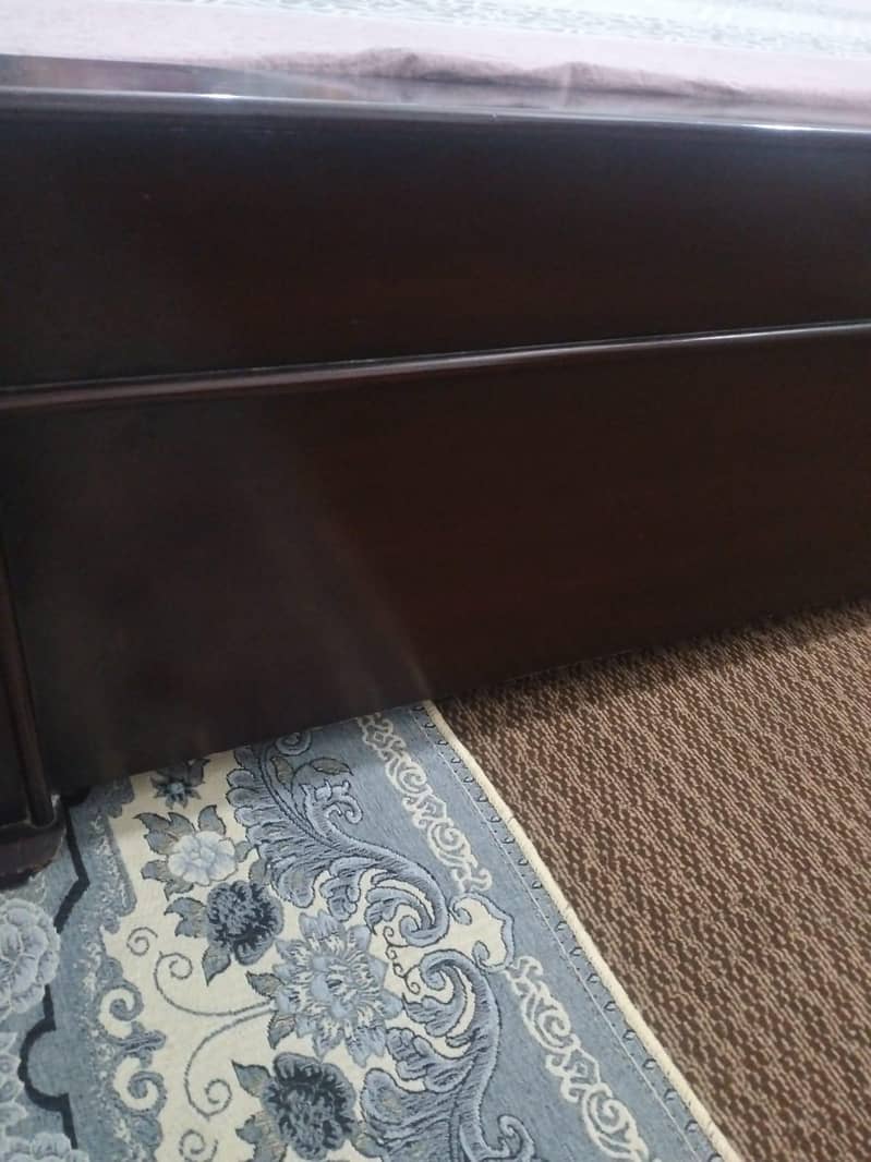 brown colour bed 1