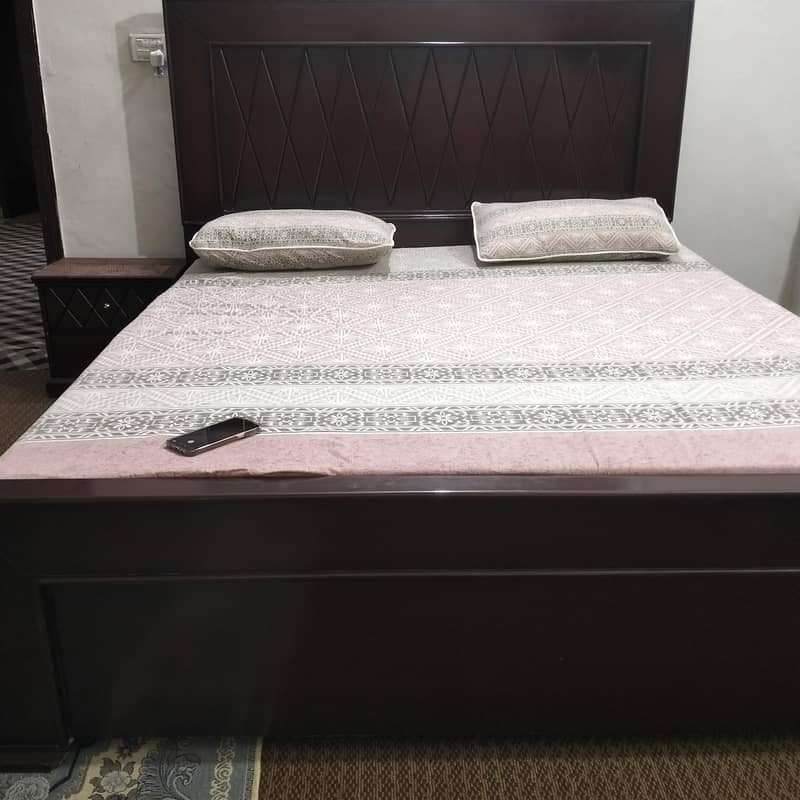 brown colour bed 5