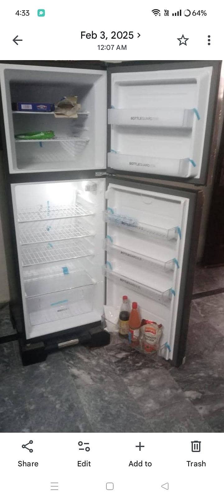 Brand new large refrigerator 1