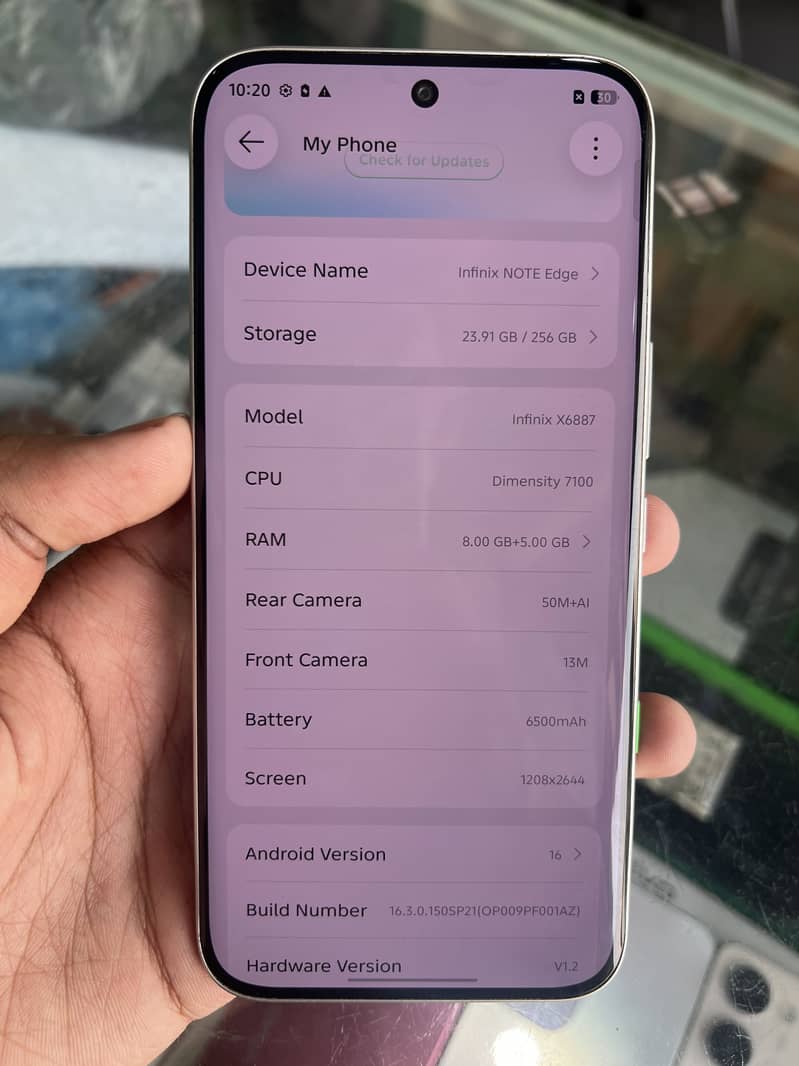 Infinix Note Edge 1