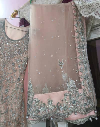 Beautiful Bridal/Party Wear Maxi with Heavy Stonework