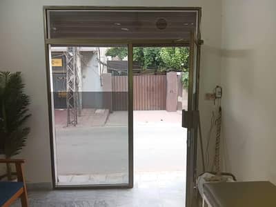 aluminum glass door