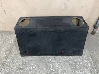 System box for woofer and speaker