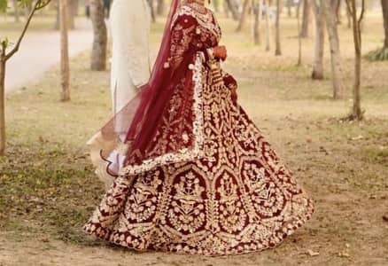 Baraat bridal dress