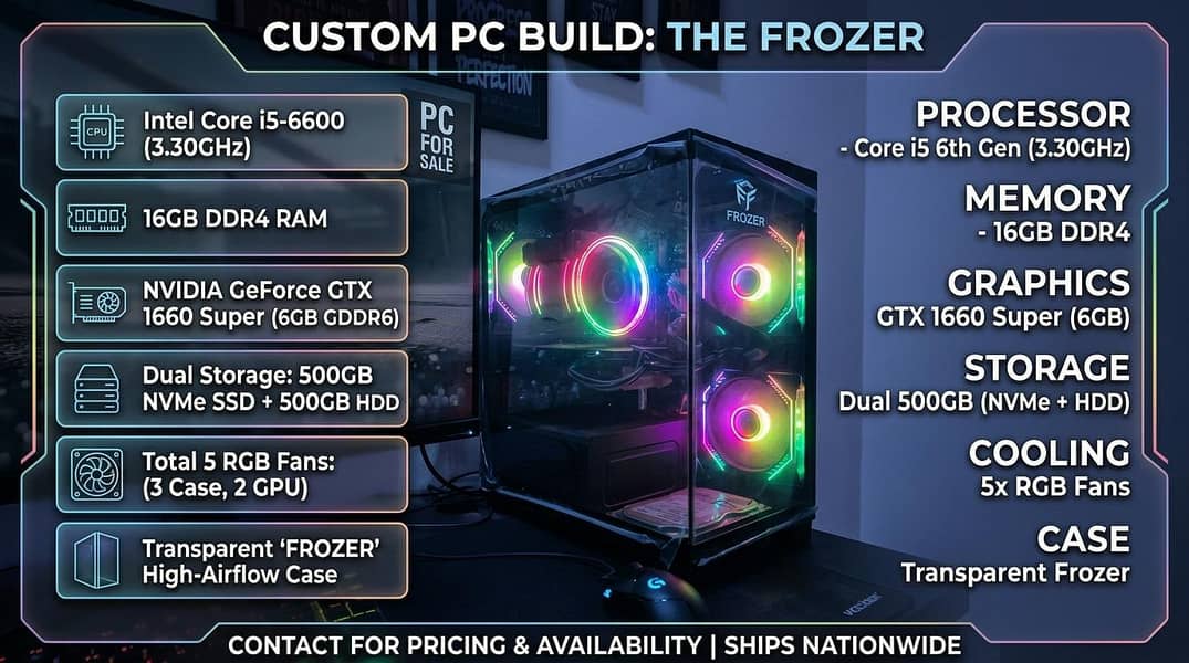 custom gaming CPU 0