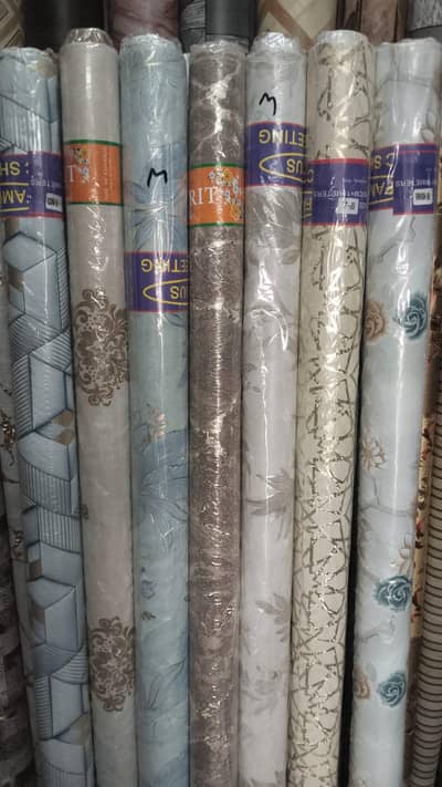 i have different verity of wallpapers and floor lemination sheets