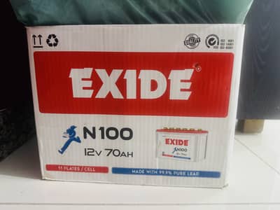 Exide N100 12V 70AH
