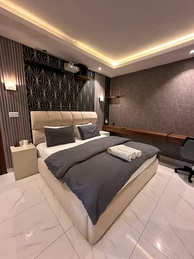 One bedroom studio furnished apartment per day weekly short stay monthly