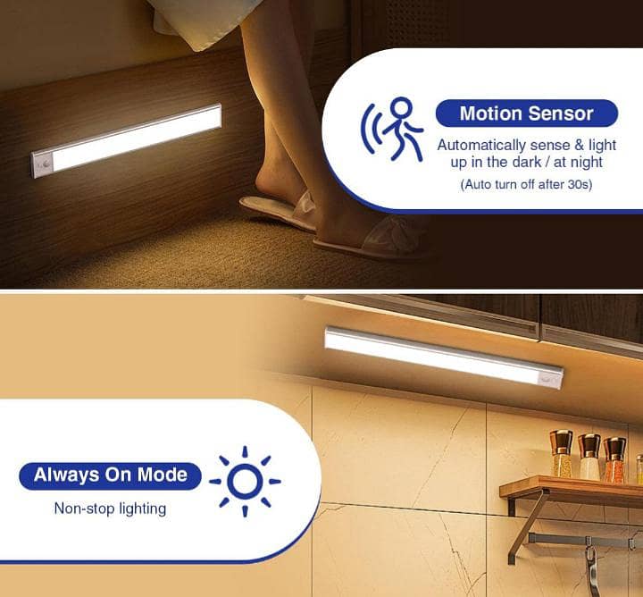 Rechargeable Motion Sensor LED Light – Automatic Night Light 1