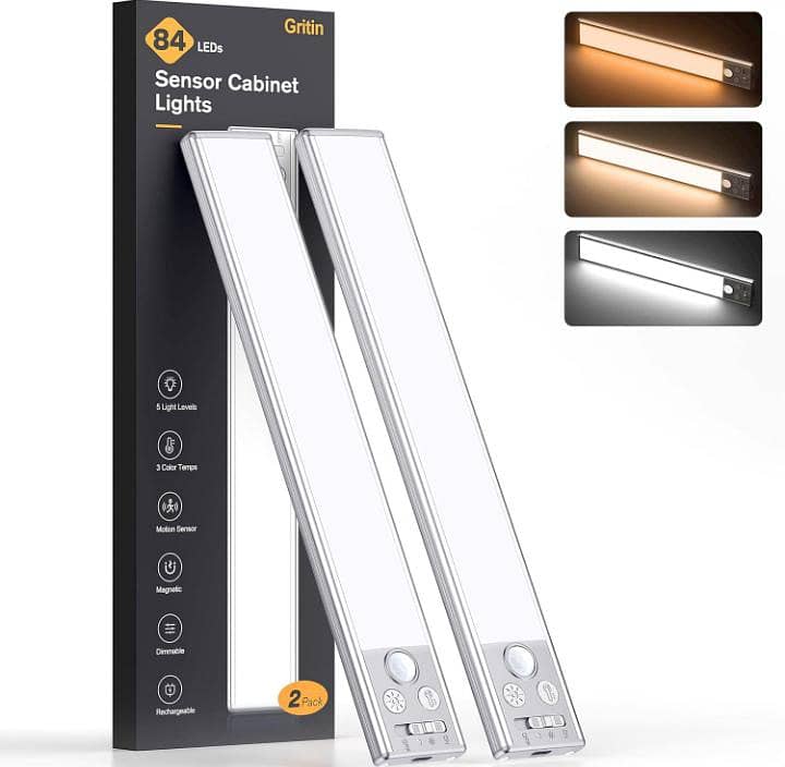 Rechargeable Motion Sensor LED Light – Automatic Night Light 2