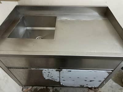 Stainless Steel High Quality  Sink Table ' Steel table