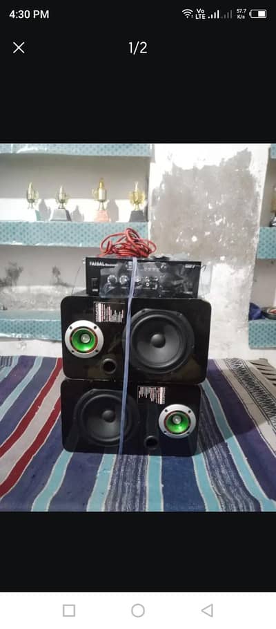 Speakers new like Hall And sound sale argent