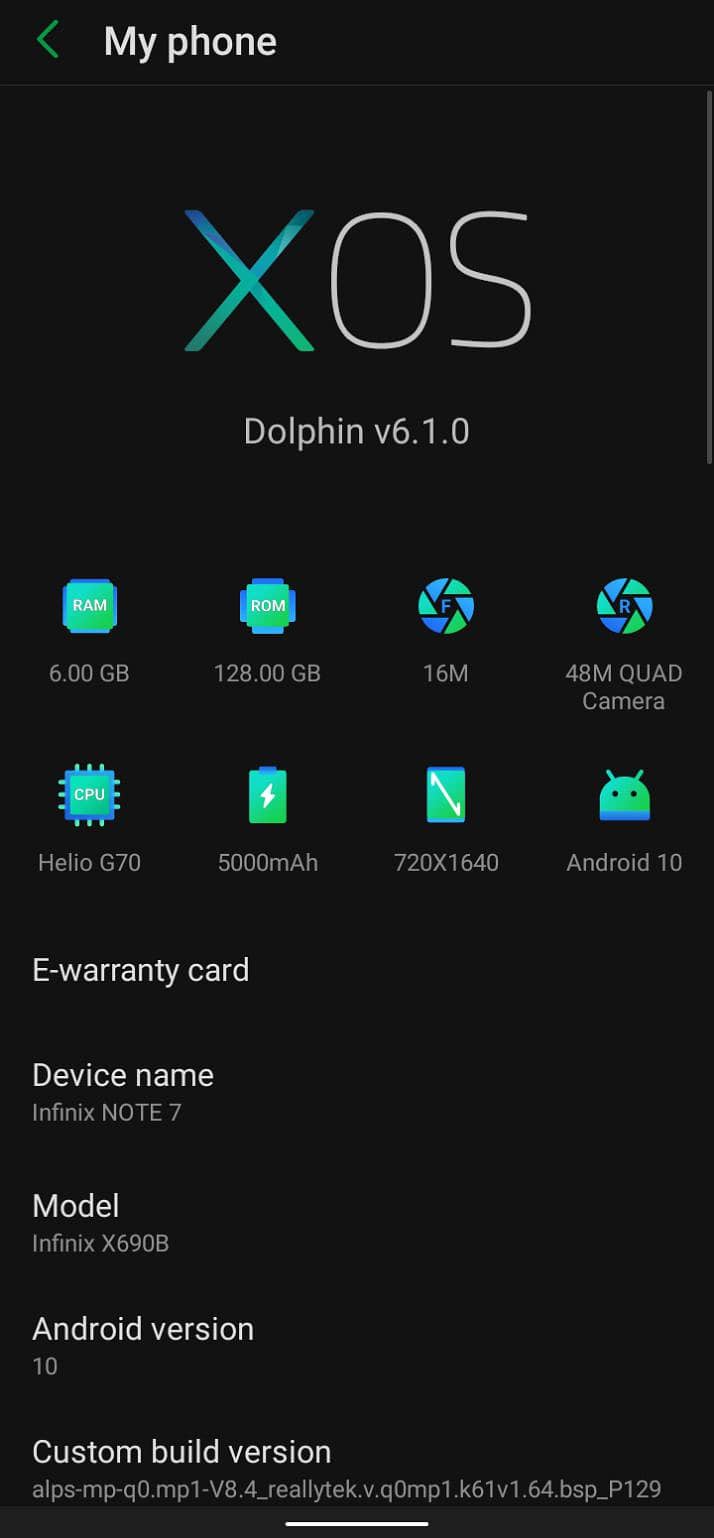 Infinix Note 7 1