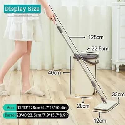 Scratch mop for cleaning