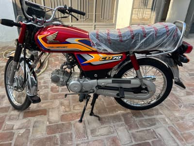 Honda cd 70 25 modle open raeed local mianwali