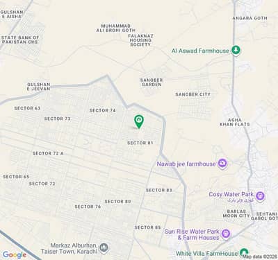 Transfer PLOT FOR SALE IN TAISER TOWN SECTOR 81/1