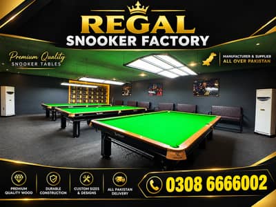 Custom Snooker Table/Professional Snooker Table/Slate Snooker Table