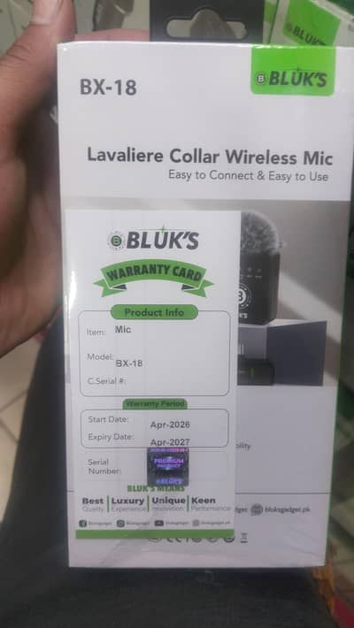 Microphone ANC Blukx Bx-18