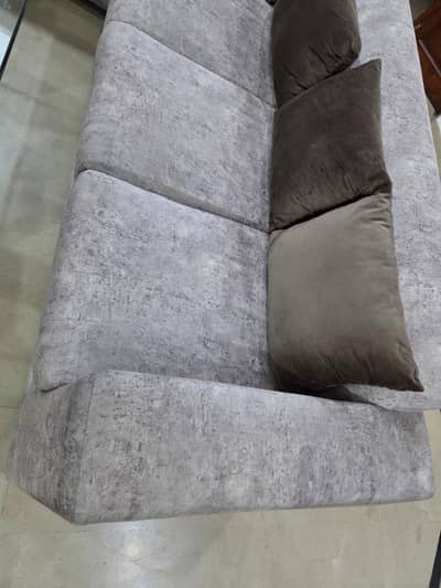 L shaped self made kicker sofa