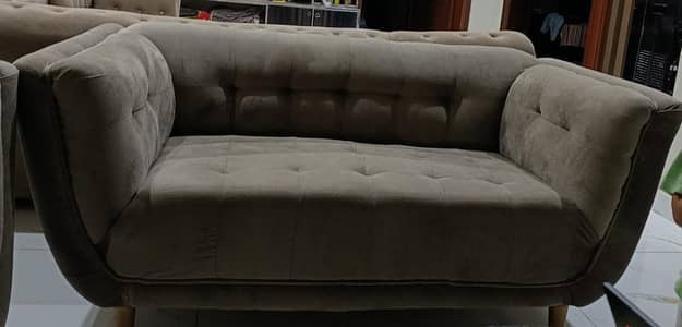 2 seater sofa ,jaguar fabric