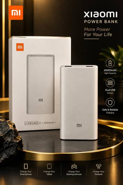Xiaomi 20000mAh Power Bank For Sale
