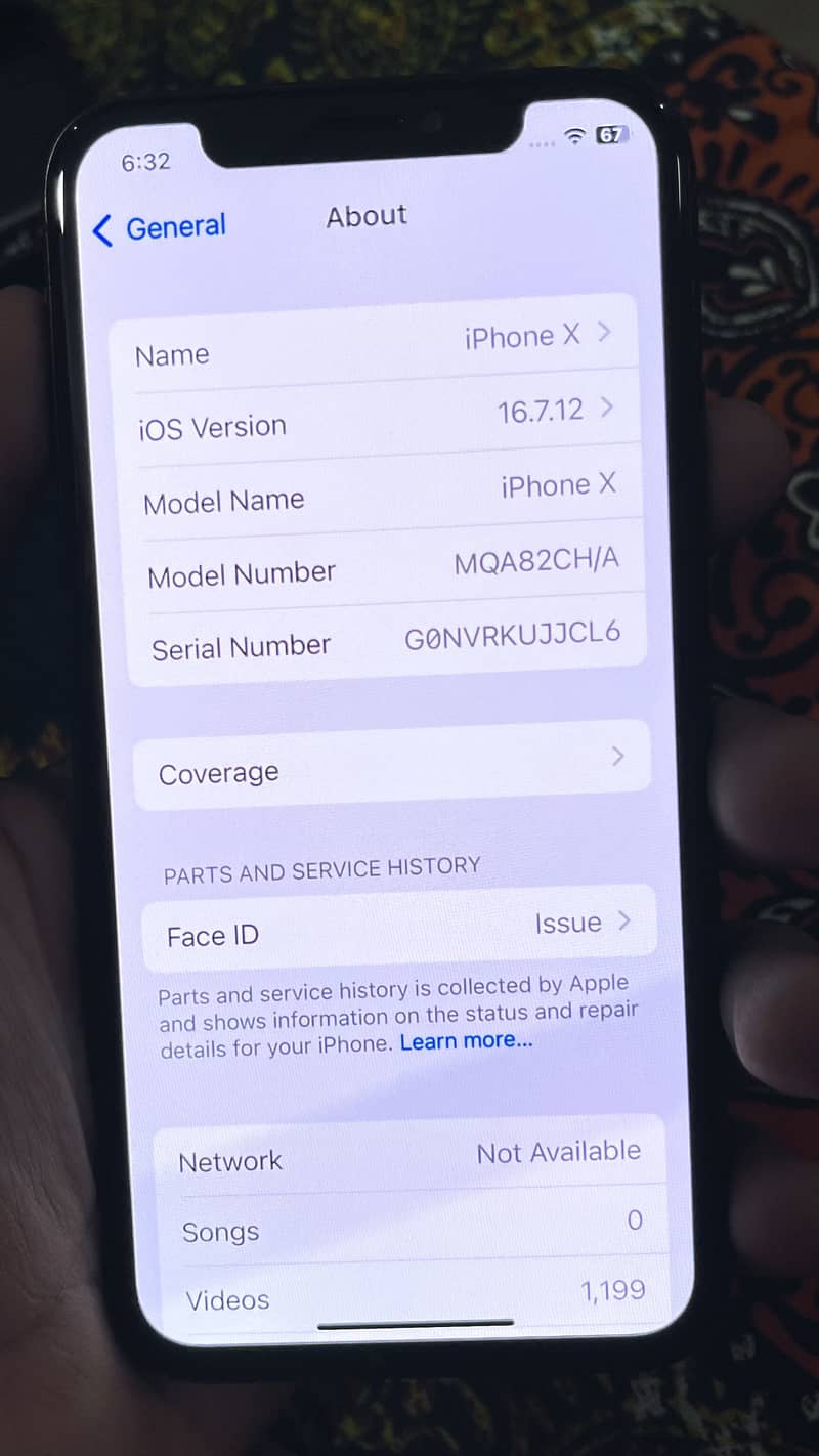 Apple iPhone X 5