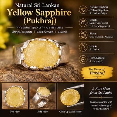 Yellow Sapphire (Srilankan)