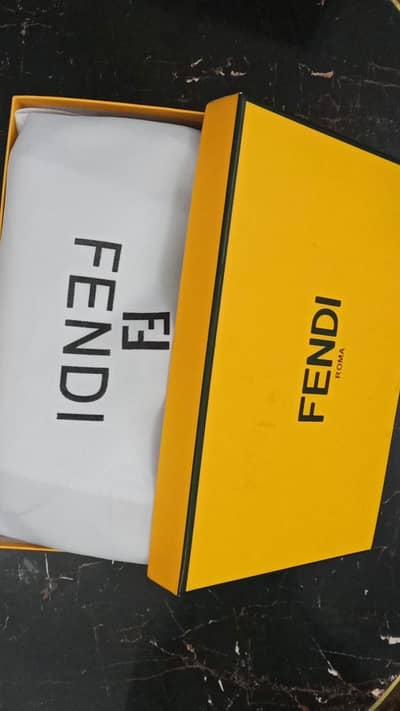 Original Fendi Moonlight Bag (White) - With Box & Authenticity Card