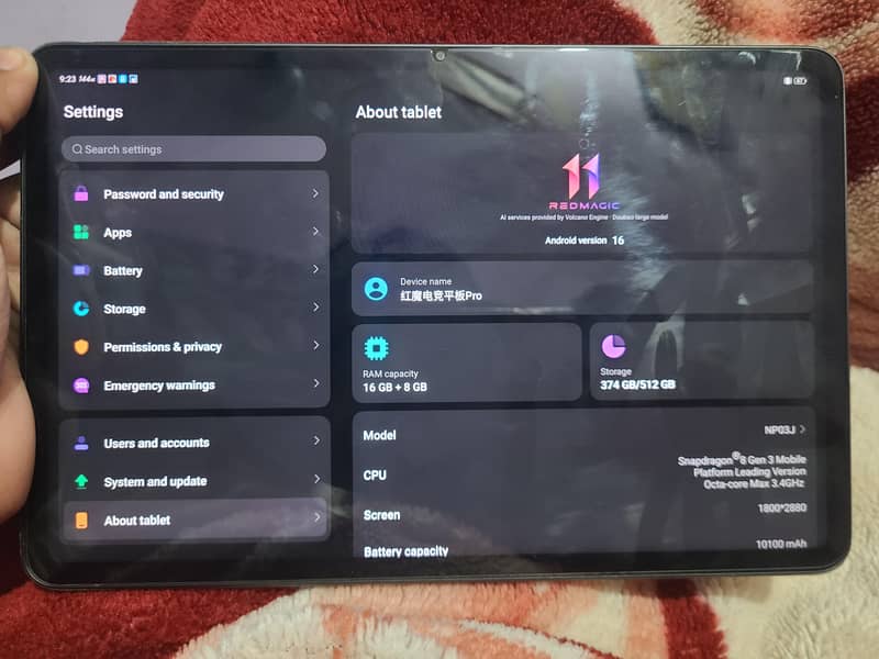 REDMEGIC NOVA TABLET 1