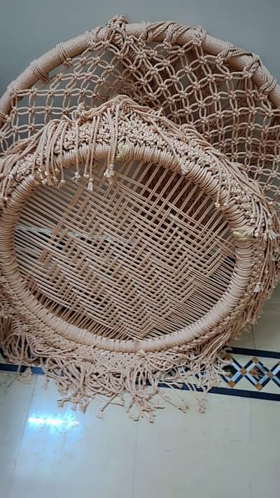 Traditional Handwoven Rope Swing / Jhoola