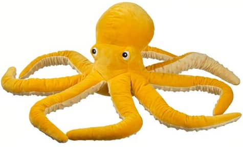 Yellow octopus 