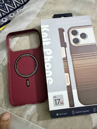 17 pro max original cover with MagSafe charging