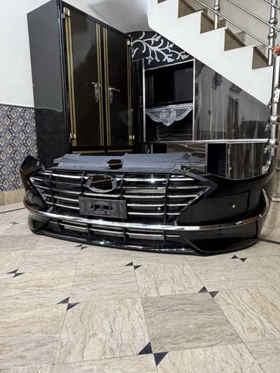 Sonata front bumper available for sale 100% genuine