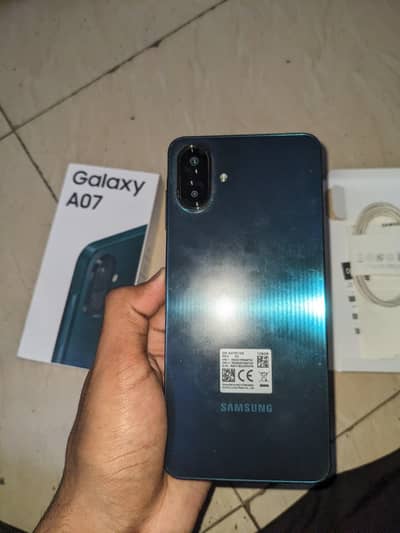 Samsung Mobile A07 5G 4/128 10/10 7 months used no problem