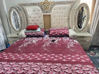 Complete bedroom furniture set available for sale