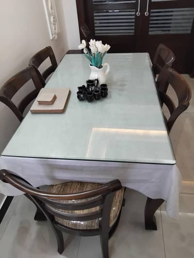 Sheesham Wood Dining table set