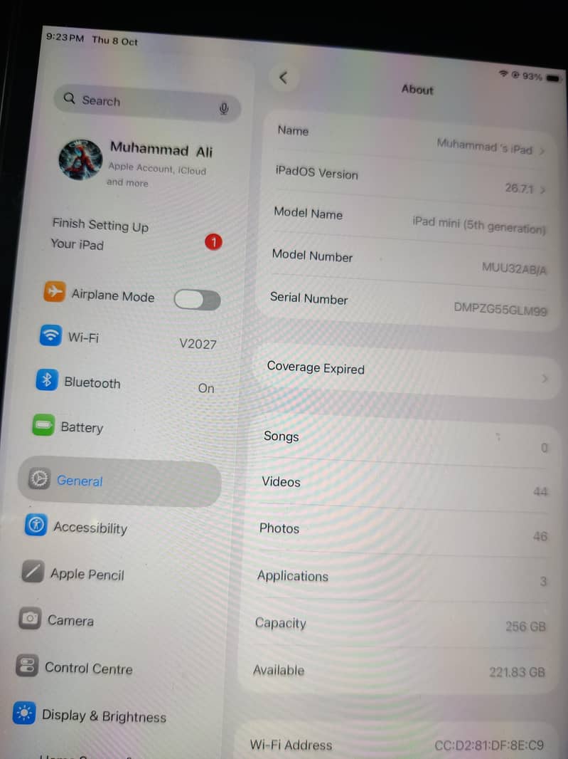 ipad mini 5 256gb 0
