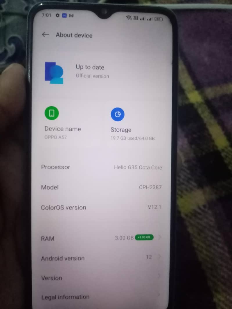OPPO A57 4