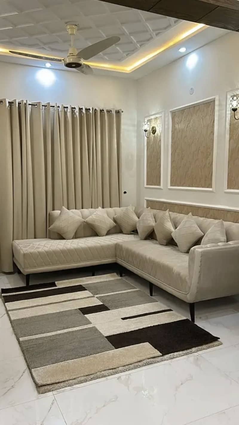 L shaped sofa 0
