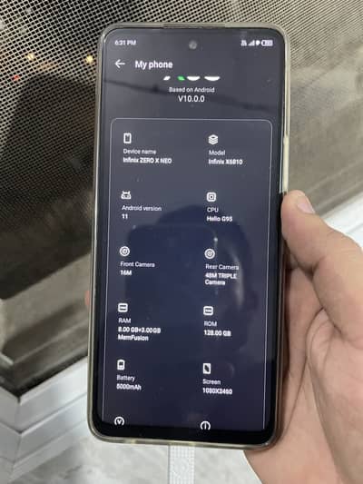 Infinix Zero X Neo