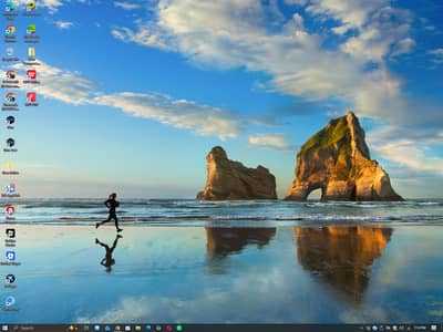 HP Complete PC Setup - 10 GB RAM / AMD / Monitor + CPU + Keyboard + mc