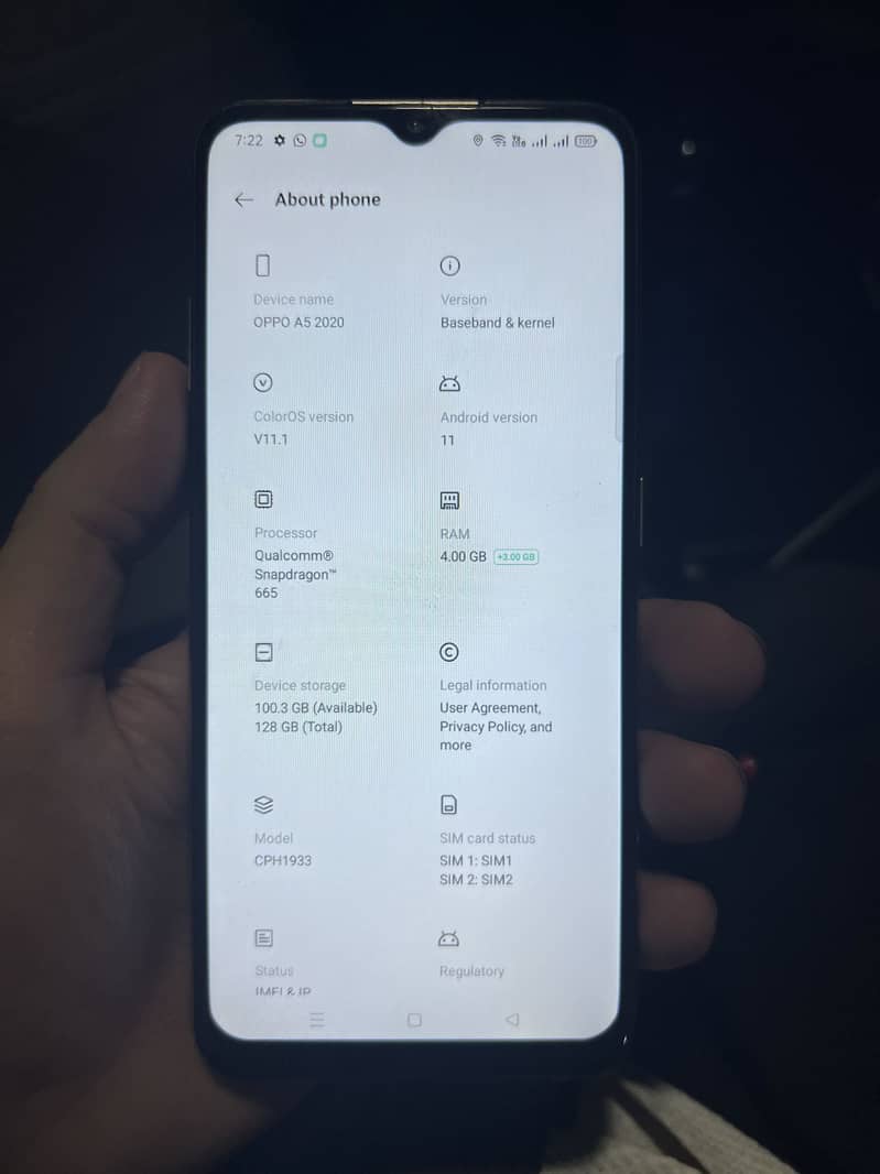 OPPO A5 0
